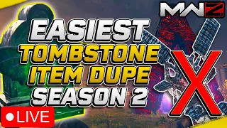 *NEW* DARK AETHER Tombstone Duplication Glitch SEASON 2 MW3 Zombies | Warzone Resurgence