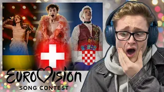 EUROVISION 2024 REACTION | Switzerland 🇨🇭| Croatia 🇭🇷 | Ukraine 🇺🇦 | TOP 3