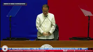 House plenary tackles Office of the President's 2024 budget