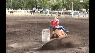 Barrel Race ND04 Finals McHenry County Saddle Club 8/19/2018