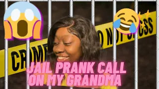 CALLING MY GRANDMA FROM JAIL *PRANK* (SUPER FUNNY)