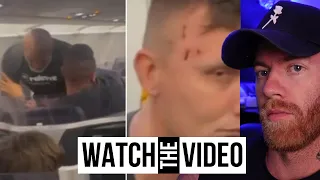 Mike Tyson Punches Man on Airplane