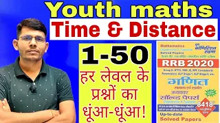 Youth maths Time & Distance for rrb ntpc & group-D, hot trick by RK sir