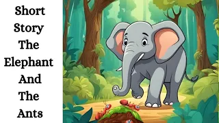 Story in English l The Elephant And The Ant l Moral story for kids l Short story l 1 mint Story