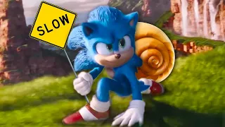 New Sonic The Hedgehog Trailer but Sonic is Slow