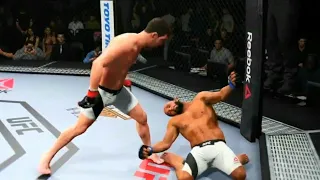 EA Sports UFC 2 Online - Brutal Knockouts / Exchanges / Combos Compilation Vol. 1