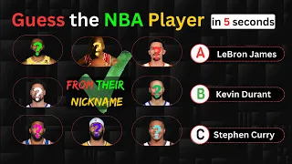 Hardest guess the nba player quiz | nba quiz