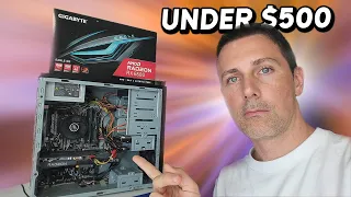 The EASIEST Gaming PC you can make for UNDER $500!