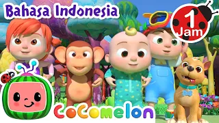 Tarian Hewan SERU | CoComelon Bahasa Indonesia | Lagu Anak | Nursery Rhymes indonesia