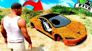 Robando Coches DEL FUTURO ABANDONADOS en GTA 5 !! 🚘💰