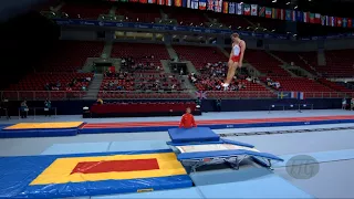 CLAUSEN Mads (DEN) - 2017 Trampoline Worlds, Sofia (BUL) - Qualification Double Mini Routine 1