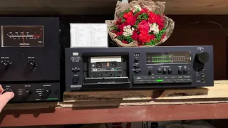 Трио Sansui: CA-F1 + BA-F1 + SC-D55 и злая кассета Дюны ZZZ-90!