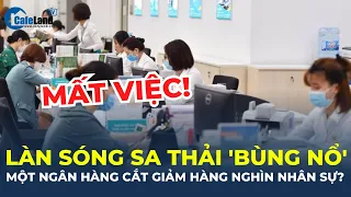 Làn sóng sa thải 'bùng nổ': Một ngân hàng cắt giảm hàng nghìn nhân sự chỉ trong 3 tháng? | CafeLand