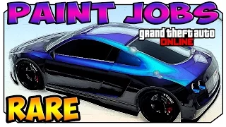 GTA V ONLINE: RARE PAINT JOB (PURPLE DRAGON TALES) (Patch 1.32)