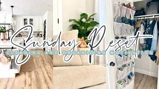 MOTIVATING SUNDAY RESET // CLEAN & ORGANIZE WITH ME // WEEKLY CLEANING // CHARLOTTE GROVE FARMHOUSE