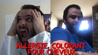 Le DANGER allergique des colorants pour cheveux.