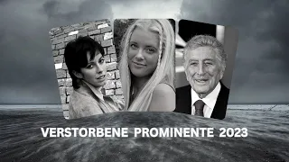 Verstorbene Prominente 2023 - Josephine Chaplin I Annabelle Ham I Tony Bennett