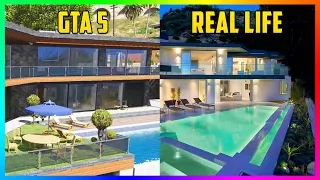 Finding Michael's Mansion, Franklin's Hillside House & Trevor's Trailer IN REAL LIFE! (GTA 5)