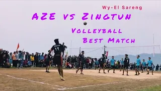 Phanglei (AZE) vs Thangmeiso (Zingtun) Volleyball | TKS Sports 2022