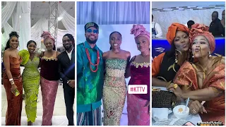 Shaffy Bello, Stan Nze,others attend KUNLE REMI'S church WEDDING + SINGING  COMPETITION BTW STARS.