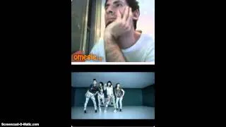 Reaction Kpop in Omegle [ 2NE1 -  I Dont' Care ] [MV]