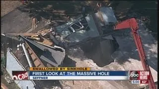 House over deadly Seffner sinkhole demolished