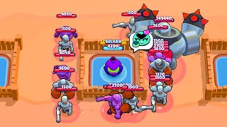 Breaking the Maximum Time Limit in Boss Fight with Eve | Brawl Stars #biodome