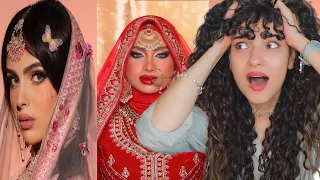 انجلقو على الميك اب makeup الهندي !!كفااااية خلااااص !