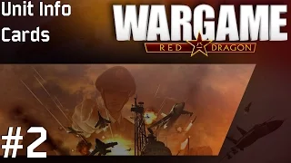 Wargame: Red Dragon Extensive Tutorial #2 - Unit Info Cards