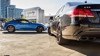 2014 Mercedes Benz E63 AMG Rev Battle + Accelerations