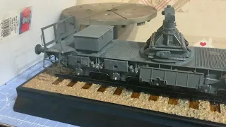 1/35 morser Karl- rail gun part 2 update