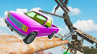 Is This The New Hardest Challenge Map In BeamNG? 99.2% IMPOSSIBLE! - BeamNG Drive Mods