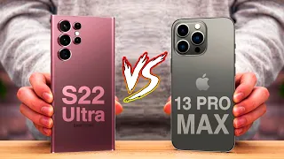 Samsung Galaxy S22 Ultra ПРОТИВ iPhone 13 Pro Max - НАКОНЕЦ-ТО!!!