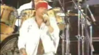 we will rock you ( axl rose and freddie mercury) QUEEN + GUNS AND ROSES