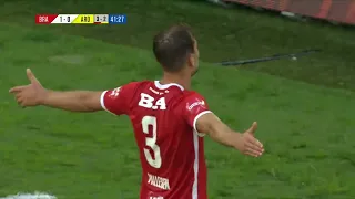 Brann–FC Arouca 3–1 (4–3 sammenlagt)