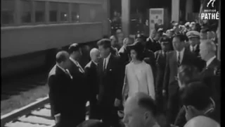 الملك الحسن الثاني في أمريكا سنة 1963