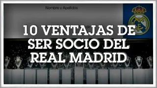 ¿Merece la pena ser SOCIO del REAL MADRID?