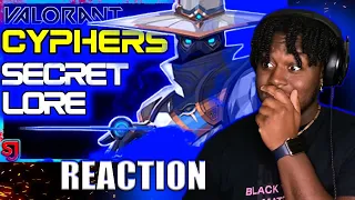 ALADDIN IS THAT YOU?! | The Incredibly Secret Lore of Cypher | Valorant Lore Reaction 🔥