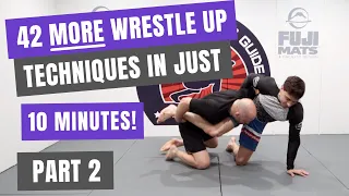 42 MORE Wrestle Up Techniques In Just 10 Minutes By Jason Scully (Part 2) - BJJ Grappling Jiu Jitsu