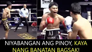 NIYABANGAN ANG PINOY NANG BANATAN BAGSAK?