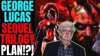 George Lucas Sequel Trilogy Plans Revealed! | THIS Is What Disney Star Wars Threw Away?
