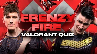 VALORANT QUIZ | FRENZY FIRE #2 | VCT EMEA 2023