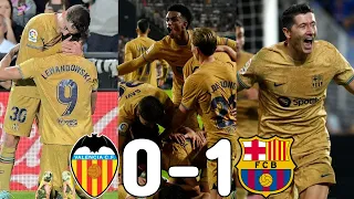 🎥 Valencia vs. Barcelona [0-1] - Match Review (La Liga 2022/2023)