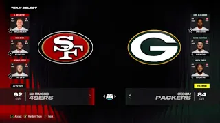 Madden NFL 24: Random Game [36] 49ers At Packers (WHAT IS GOING ON?)