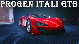 Progen Itali GTB. Стоит ли покупать? Гонки со зрителями в GTA Online