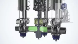 Unique Mixproof Valve -- The most advanced mixproof valve in the sanitary process industry