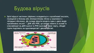 Відео-урок на тему "Віруси. Неклітинні форми життя"