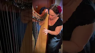The Grenadier and the Lady on Celtic Harp