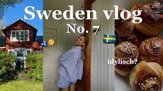 Vlog No.7 🇸🇪🫐🍓🌞☕️