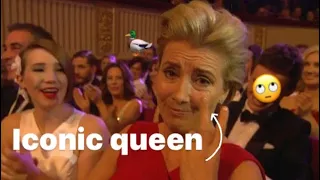 Emma Thompson being the iconic queen she is for 2:31 minutes straight